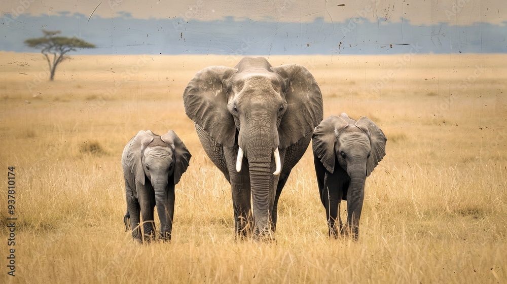 Elephants form deep family bonds and are admired for their gentle giants. Elephants form deep family bonds and are admired for their gentle giants.
