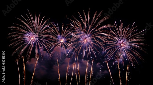 Fireworks light up the summer sky during celebrations and festivals.