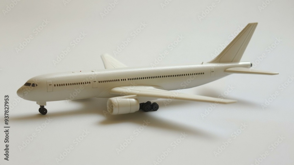 Stunning White Model Airplane: A Fascinating View into Aviation and Air Travel Stunning White Model Airplane: A Fascinating View into Aviation and Air Travel