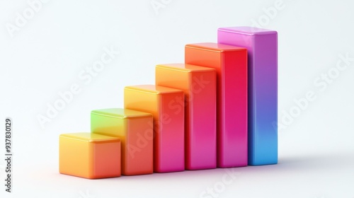 Vibrant 3D Bar Graph Illustrating Business Growth and Performance Trends Free Download Vibrant 3D Bar Graph Illustrating Business Growth and Performance Trends - GFXLoad