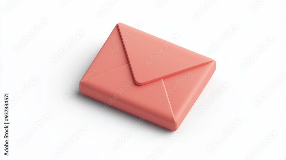 Stylish Pink Envelope: Modern Design for Effective Communication in Business Stylish Pink Envelope: Modern Design for Effective Communication in Business