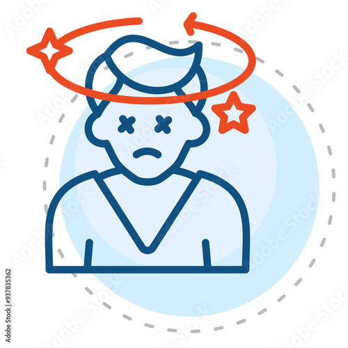 Dizziness Icon