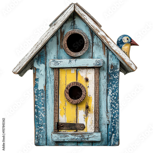 Birdhouse, antique, art, beautiful, delicate, cut background, ready to use