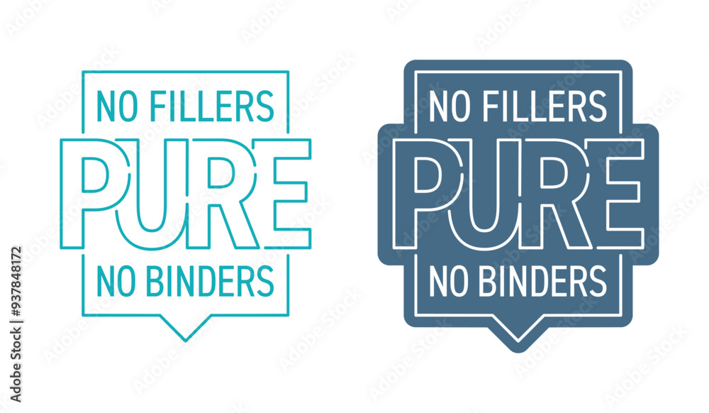 Pure Stamp - no fillers and no binders, clean. in thin line Pure Stamp - no fillers and no binders, clean. in thin line