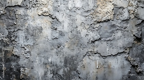 Concrete Texture Background Natural Light Creative Design Copy Space Banner Flyer Poster Interior : Generative AI