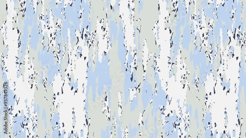 Military pixel flecktarn camouflage illustration seamless pattern winter camo texture banner illustration wallpaper animation
