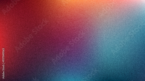 COLORFULL GRADIENT BACKGROUND WITH GRAIN TEXTURE
