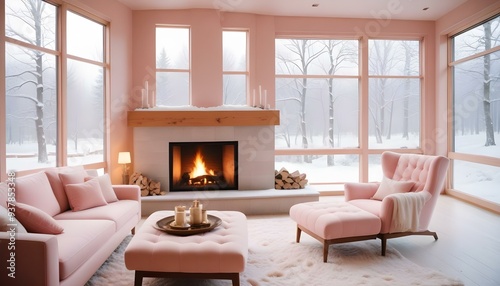 interior luxury apartment comfortable suite lounge