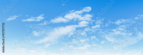 blue sky with white clouds