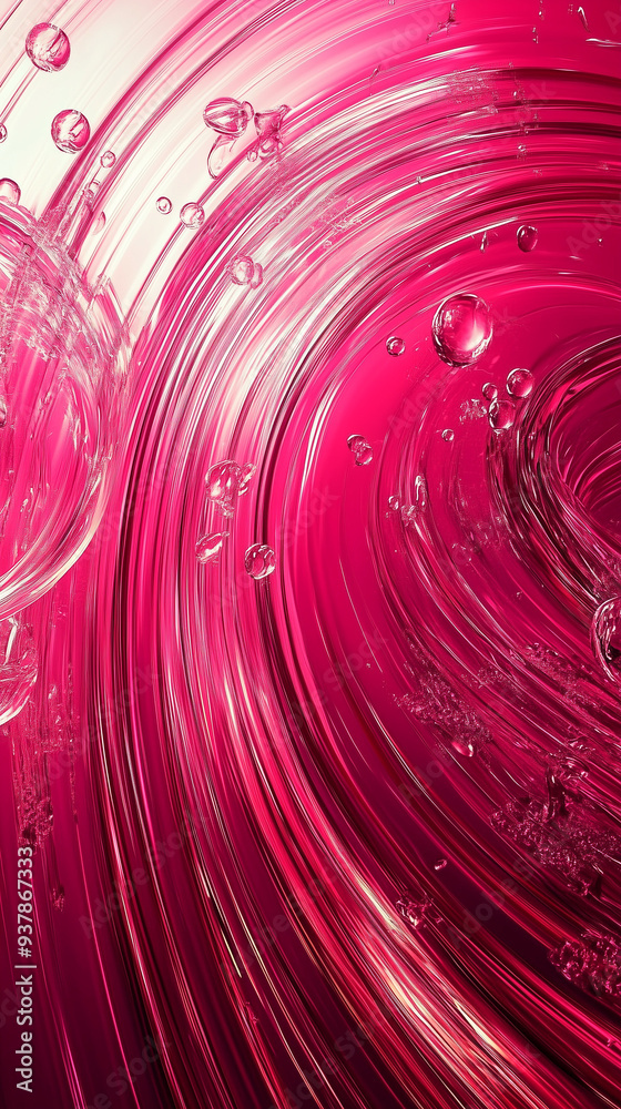 Fototapeta premium abstract background with bubbles