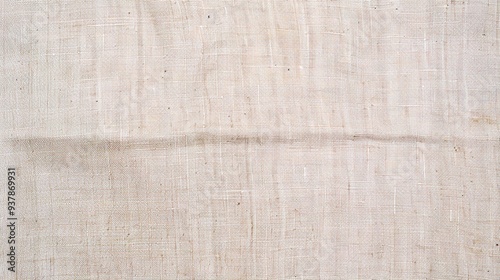 Stunning Natural Linen Fabric Canvas Texture Background: A Serene and Earthy Visual Delight. Showcasing the Beauty of Organic Materials and Minimalist Design.