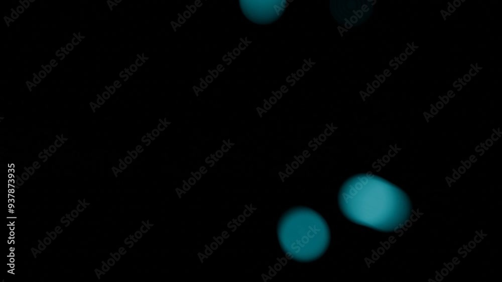 blue and black blurry bokeh animated background