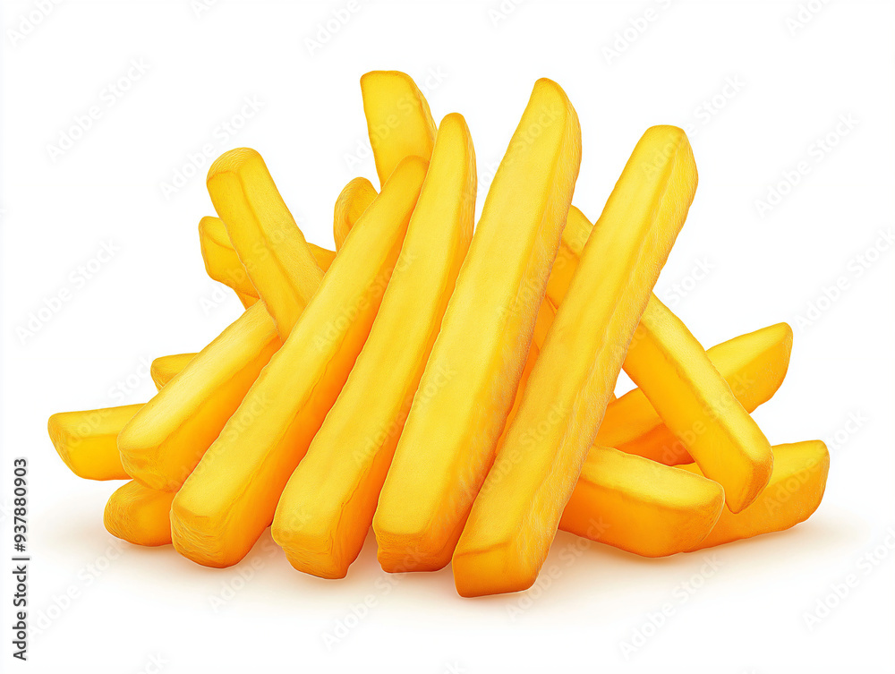 french fries on white background, Clip Art french fries on white background, Clip Art