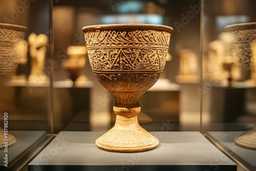 Chalice Archaeological Find Christianity, Wicca Religion Spiritual Symbol