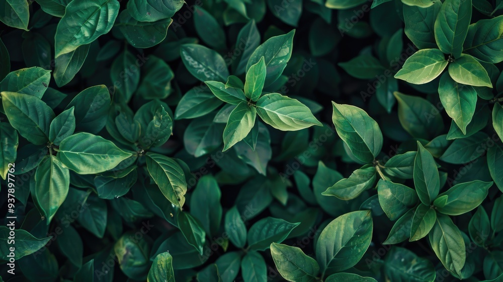 A detailed view of a plant's foliage, ideal for botanical or nature-themed projects
