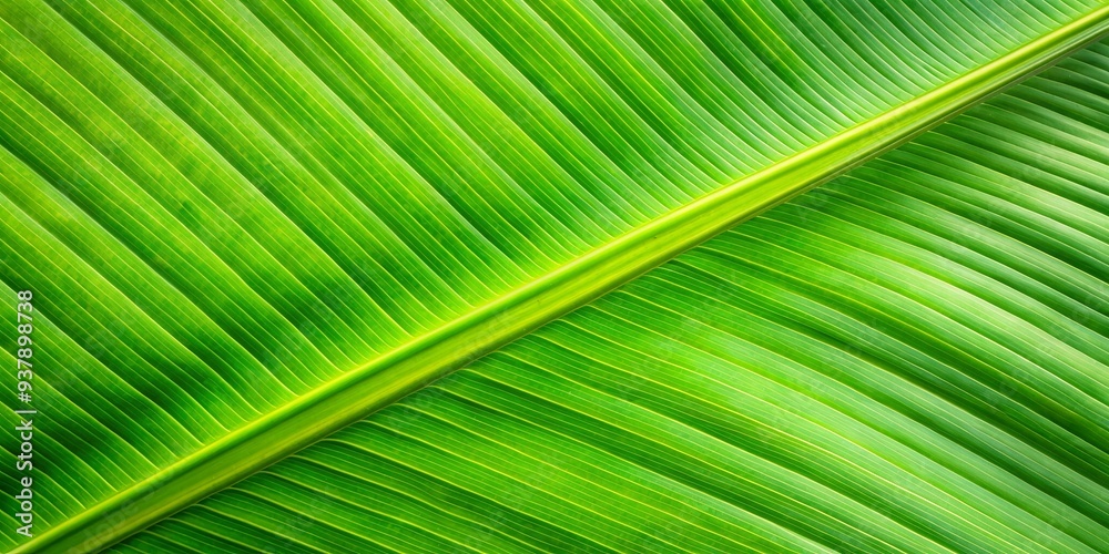 Fresh and tropical background of green banana leaf texture with diagonal lines, banana leaf, green, tropical, background, texture Fresh and tropical background of green banana leaf texture with diagonal lines, banana leaf, green, tropical, background, texture