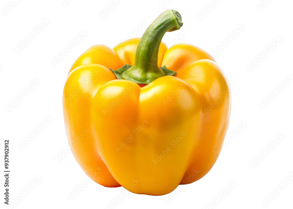 yellow pepper isolated on white yellow pepper isolated on white