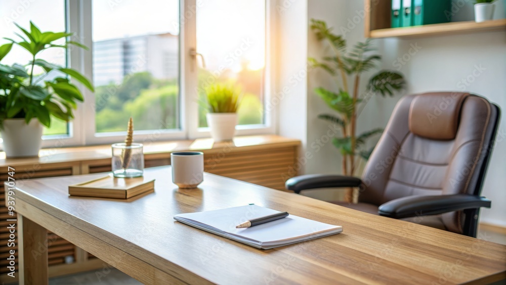 A serene doctor's office with a calm atmosphere, featuring a wooden desk, a notepad, and a pen, symbolizing a mental health assessment consultation. A serene doctor's office with a calm atmosphere, featuring a wooden desk, a notepad, and a pen, symbolizing a mental health assessment consultation.