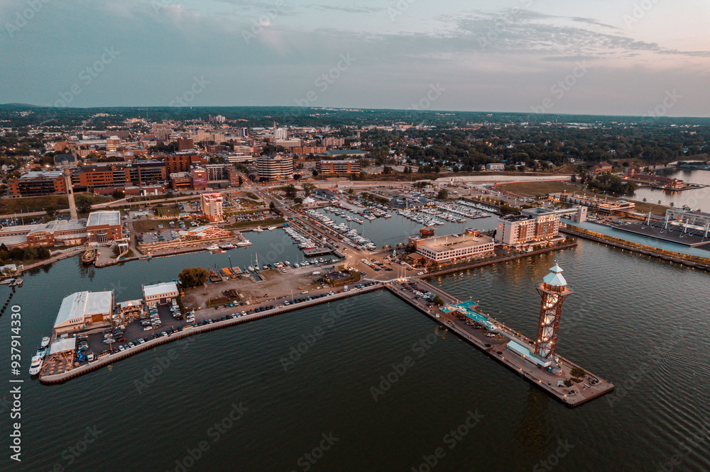 Fototapeta premium Erie, Pennsylvania