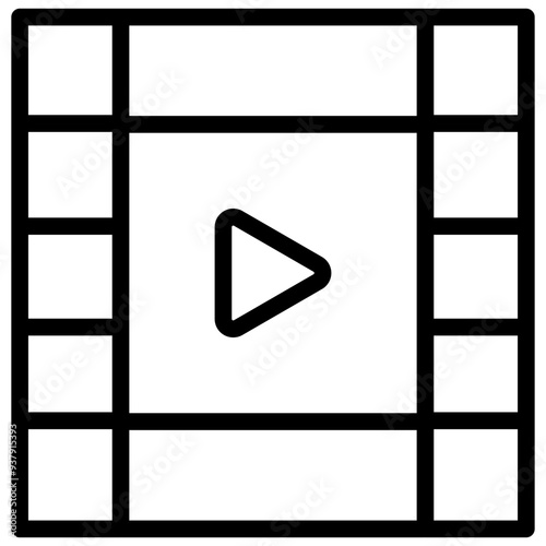 Film reel icon