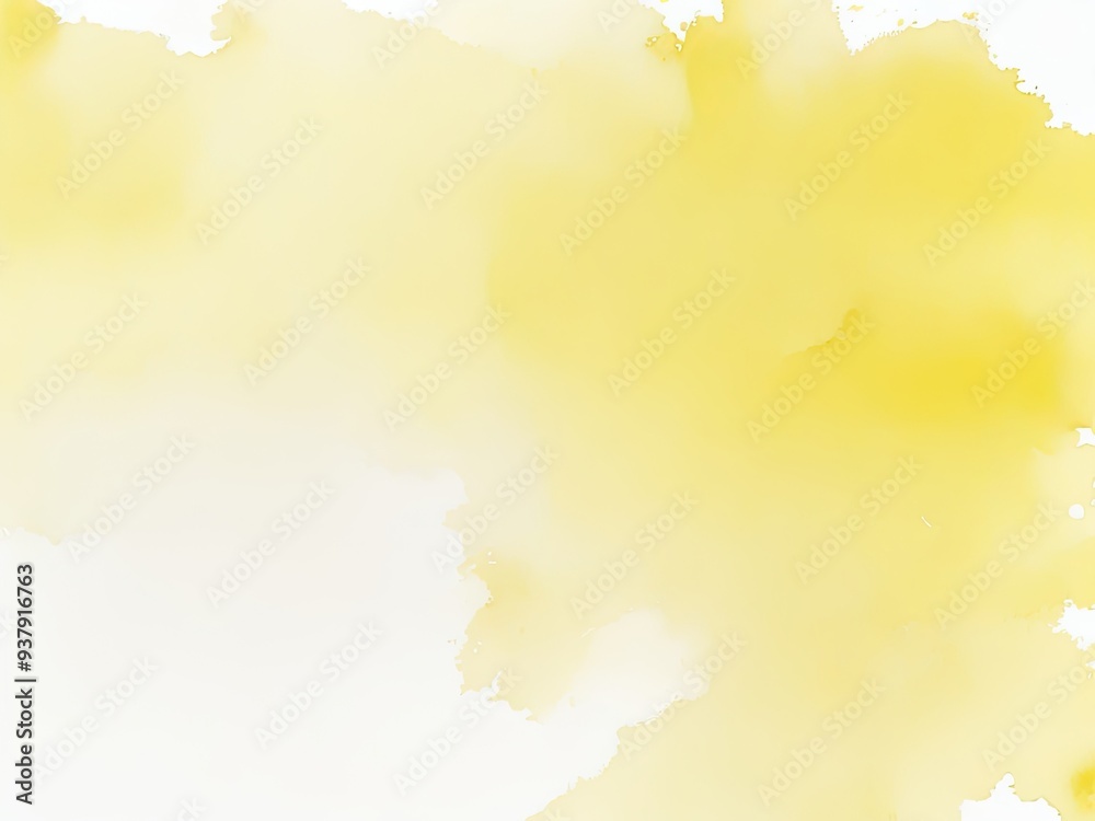 Elegant watercolor backdrop in yellow available as a free vector Elegant watercolor backdrop in yellow available as a free vector