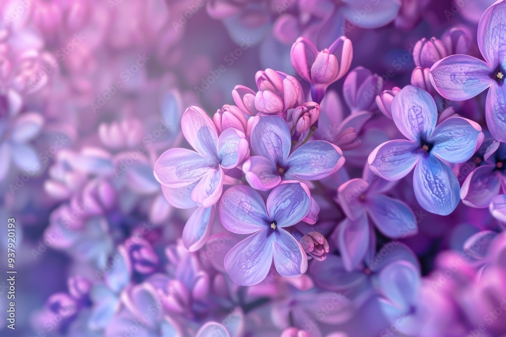 A close-up shot of a bunch of vibrant purple flowers, perfect for use in floral or garden-themed designs A close-up shot of a bunch of vibrant purple flowers, perfect for use in floral or garden-themed designs