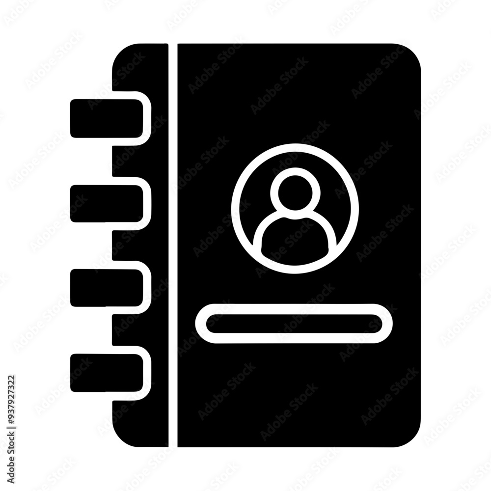 Contact List icon illustration Contact List icon illustration