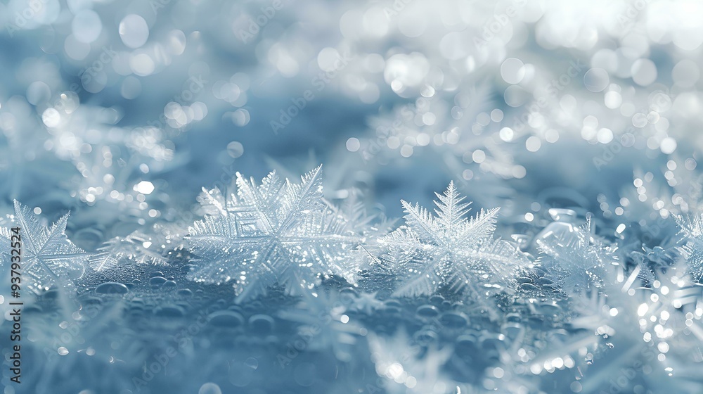 soft ice waves with snowflakes, background wallpaper for mobile app in light blue color, scene evokes coolness and elegance, perfect for product display or packaging design. soft ice waves with snowflakes, background wallpaper for mobile app in light blue color, scene evokes coolness and elegance, perfect for product display or packaging design.