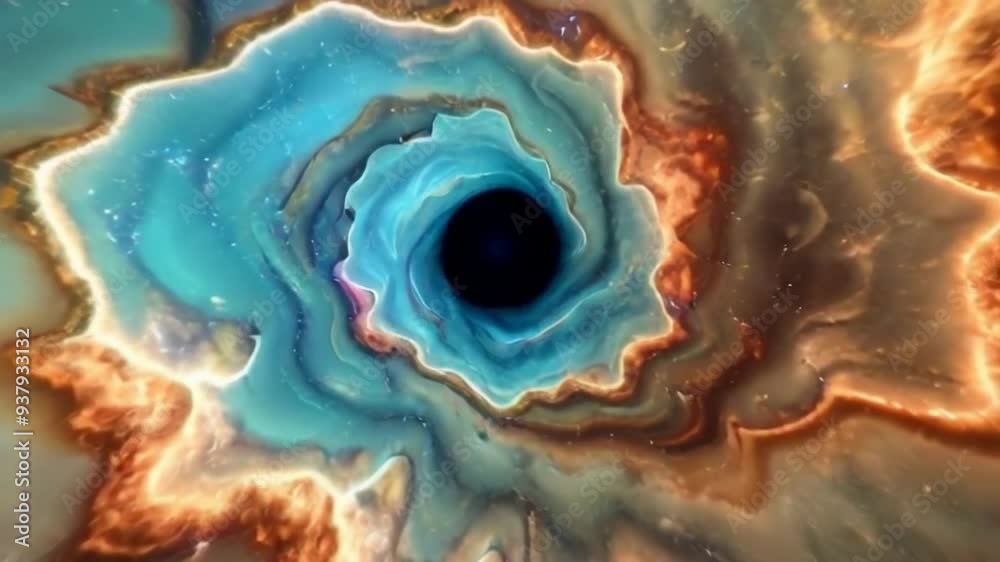 exploring the fascinating spiral formation of a nebula in deep space