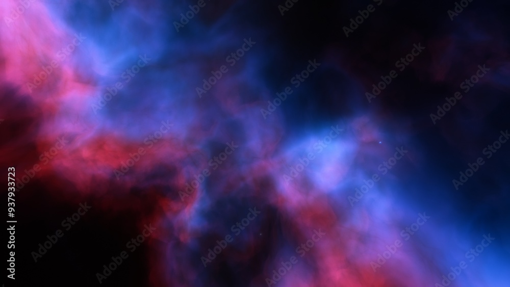 Night sky - Universe filled with stars, nebula and galaxy