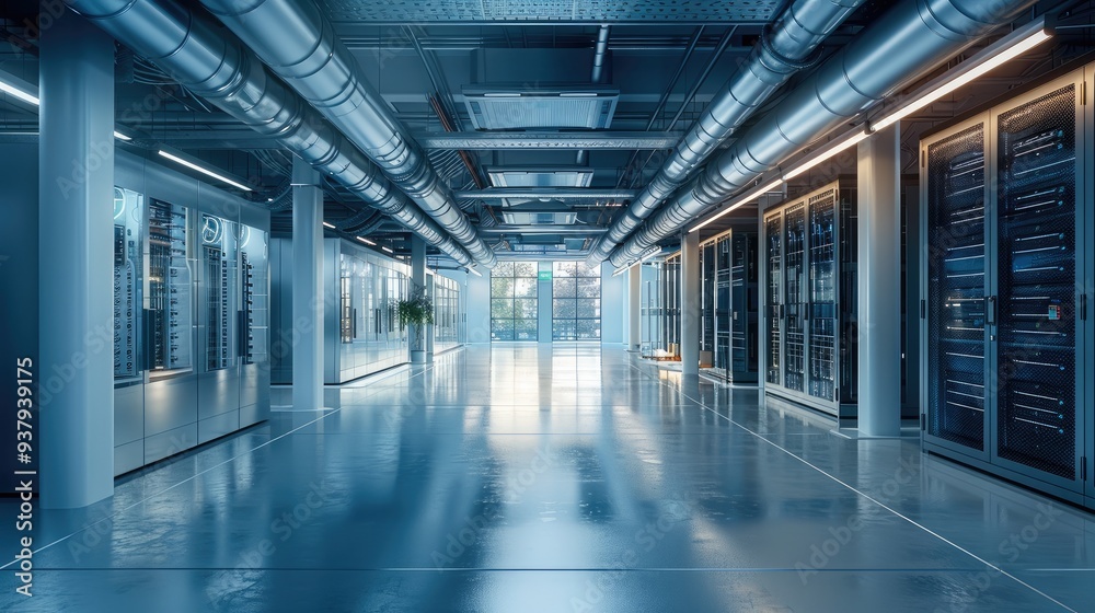 Heat Recycling and District Heating of Modern Data Centers, Implement a heat recycling system that captures excess heat from the servers and utilizes it to provide heating for nearby buildings. Heat Recycling and District Heating of Modern Data Centers, Implement a heat recycling system that captures excess heat from the servers and utilizes it to provide heating for nearby buildings.