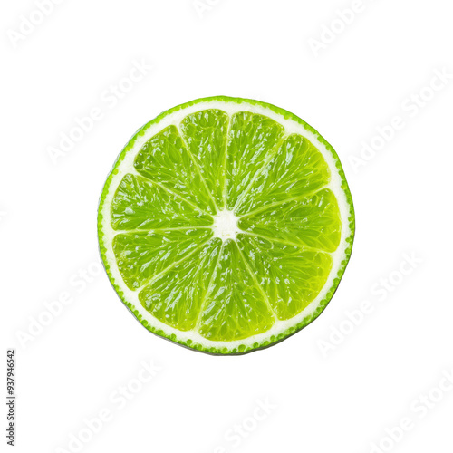 Freshly Sliced Lime