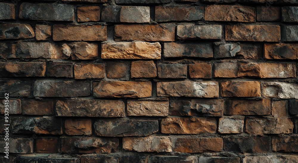 Obraz premium Brick wall, beautiful, sharp