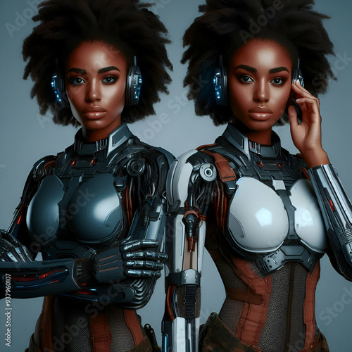 Dual Guardians: The Advanced Design of Humanoid Robots