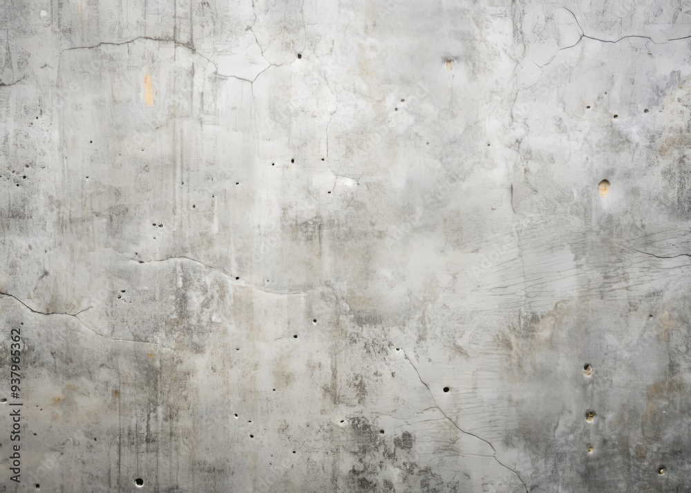 Fototapeta premium High-quality, detailed concrete textured background with subtle cracks and imperfections, providing ample free copy space for product placement or advertising design.