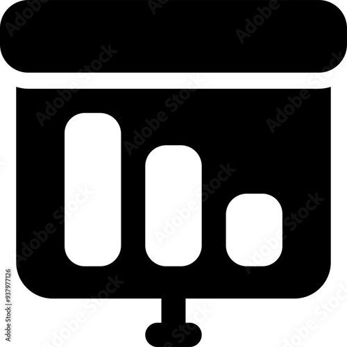 UI loss Vector Icon Illustration. Glyph Style
