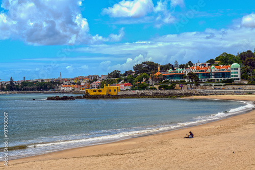 Praia de Caxias in Caxias/Oeiras, Portugal