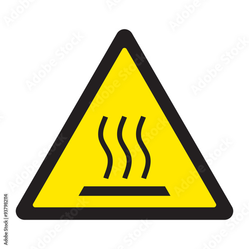 Warning Sign Warning For Hot Surface