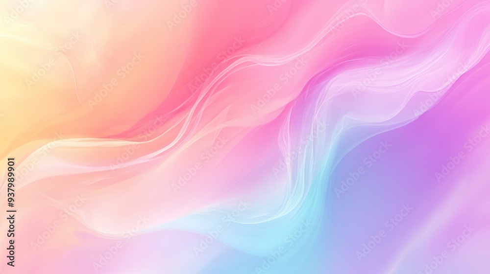Soft multicolored pastel abstract background with gentle gradients, evoking a light and romantic mood. Soft multicolored pastel abstract background with gentle gradients, evoking a light and romantic mood.