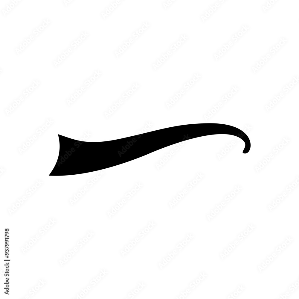 Typographic swash and swooshes tails. Retro swishes and swashes for athletic typography, logos, baseball font. Underlined text tails. Typographic swash and swooshes tails. Retro swishes and swashes for athletic typography, logos, baseball font. Underlined text tails.
