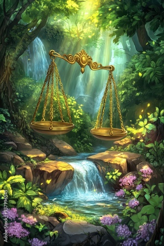 the balance of justice in the forest