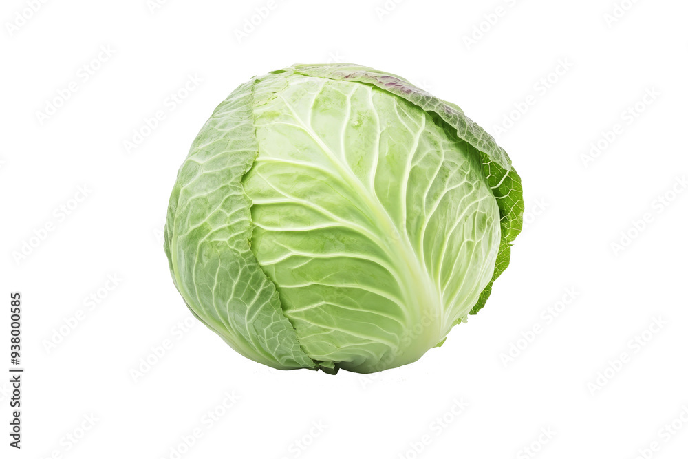 Napa cabbage with fresh green leaves isolated on transparent background Napa cabbage with fresh green leaves isolated on transparent background
