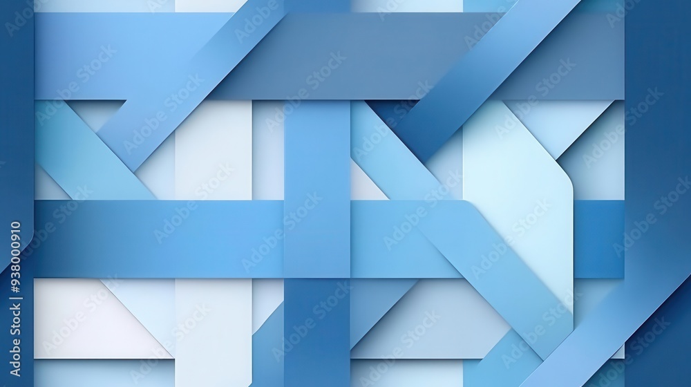 seamless pattern, Sophisticated blue abstract background with layered geometric shapes, creating a modern and dynamic design. seamless pattern, Sophisticated blue abstract background with layered geometric shapes, creating a modern and dynamic design.