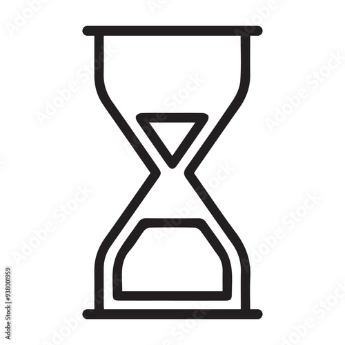 Loading, waiting, hourglass icon