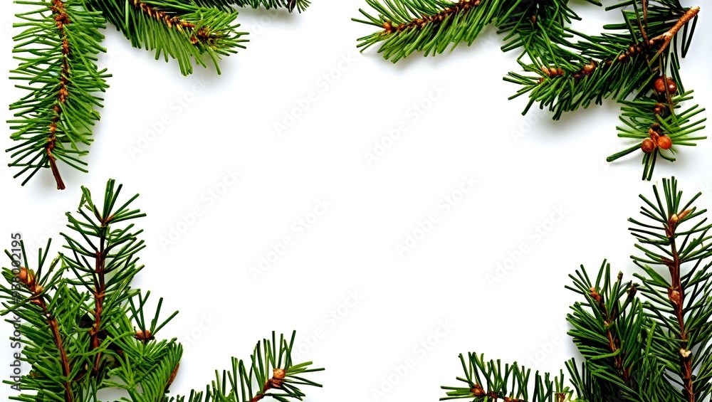 Christmas mockup on white background Christmas mockup on white background