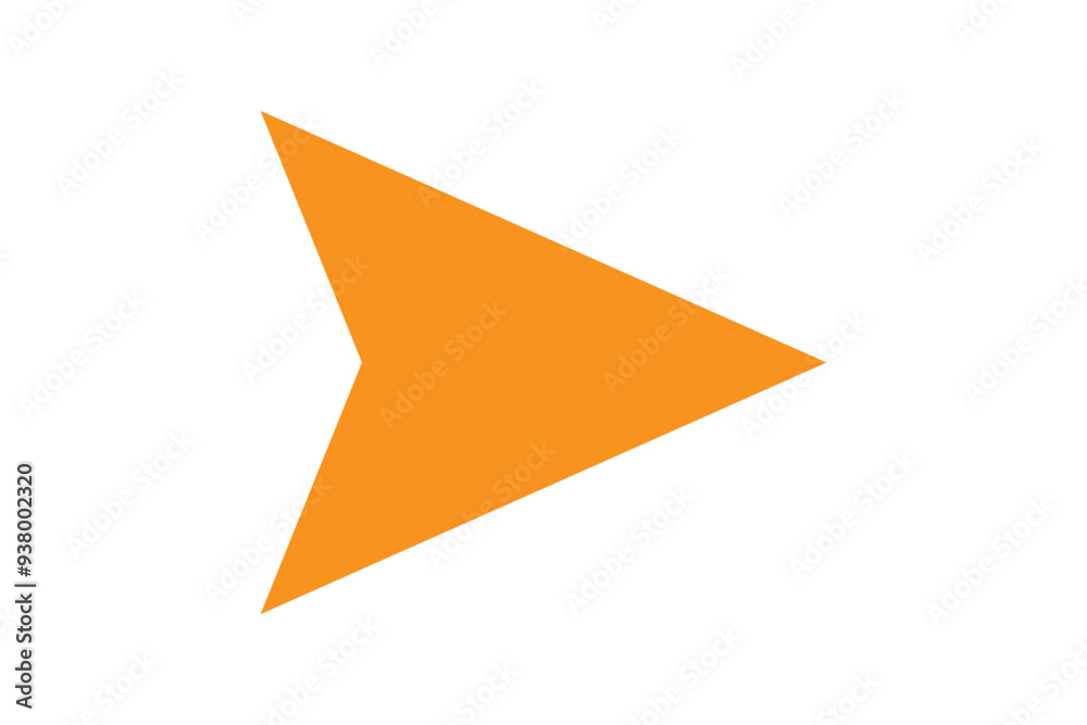 A large black icon with a solid long arrow pointing to the right on a white background