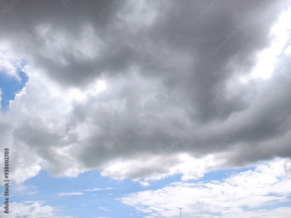 texture of gray clouds interspersed with white clouds texture of gray clouds interspersed with white clouds