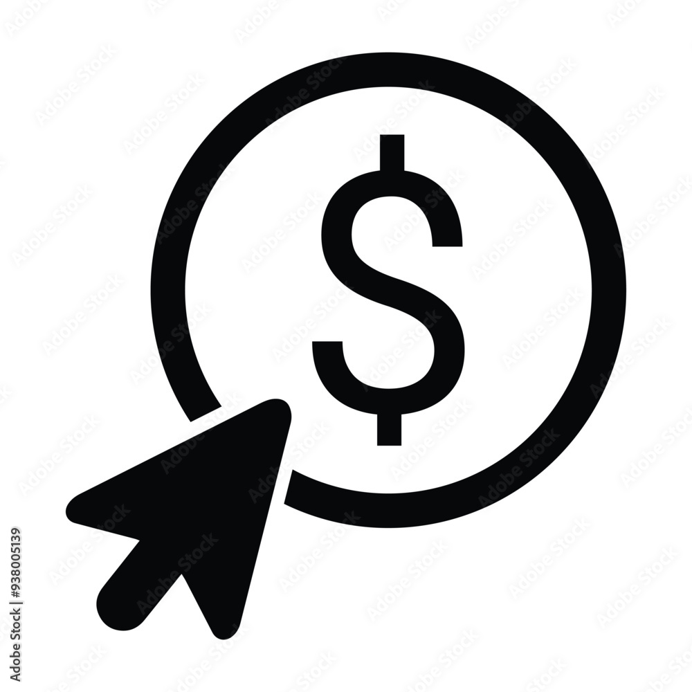 Payperclick, online, cursor icon Payperclick, online, cursor icon