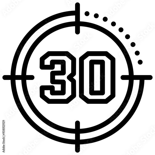 Countdown icon