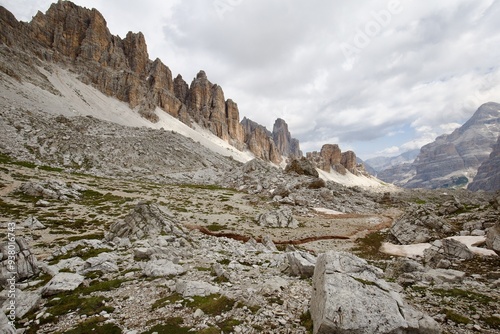 Panorama alpino montagne Dolomiti, Alta Badia photo